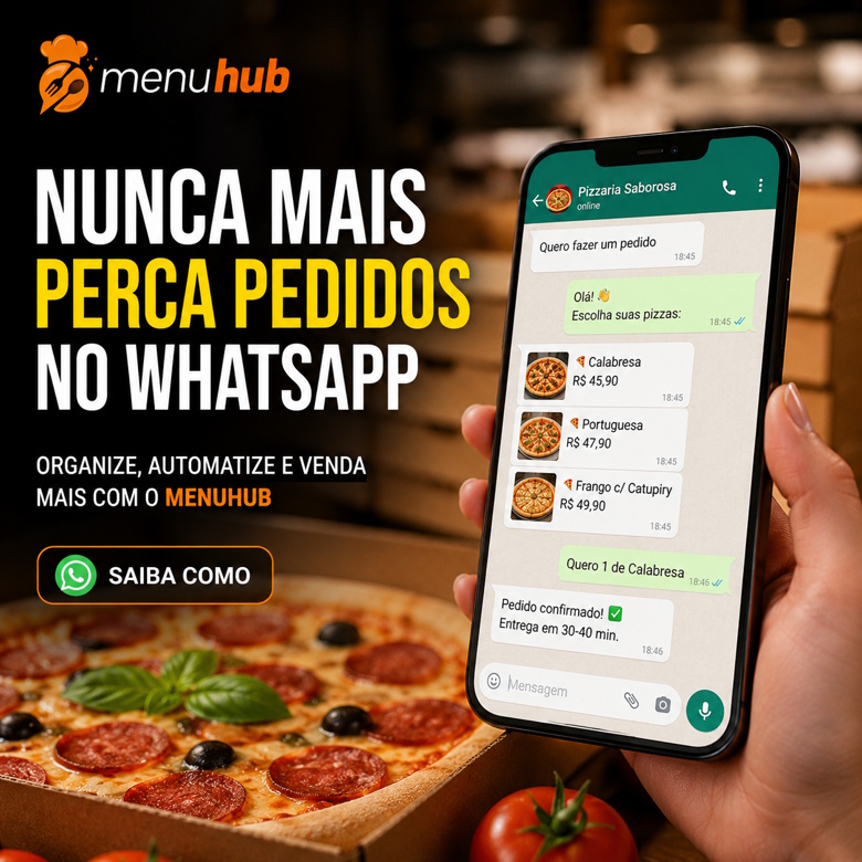 Como Evitar Perder Pedidos no WhatsApp para Pizzarias