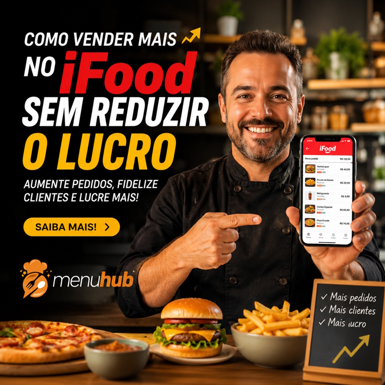 Como vender mais no iFood sem reduzir o lucro do restaurante