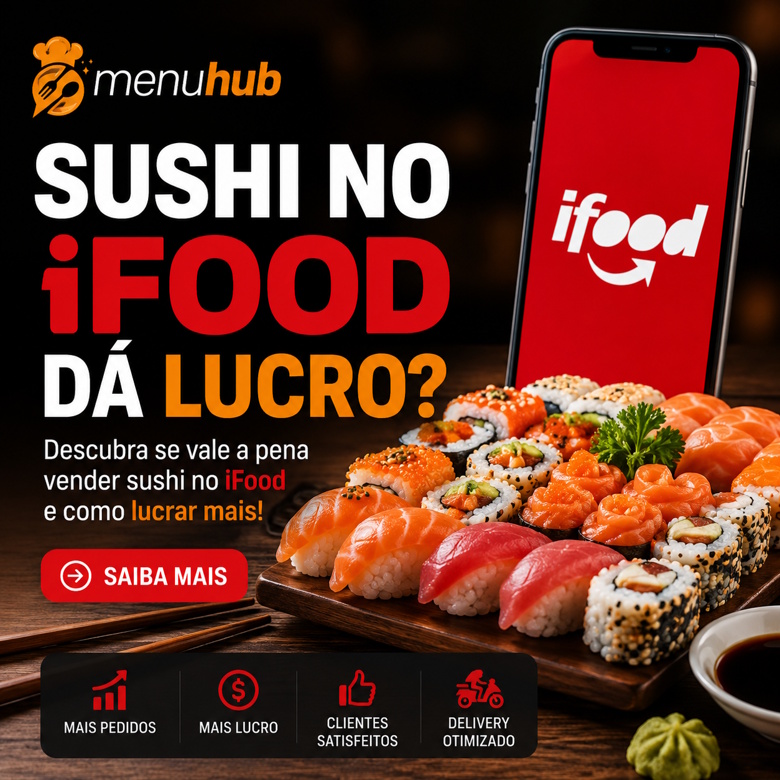 Sushi no iFood Dá Lucro?
