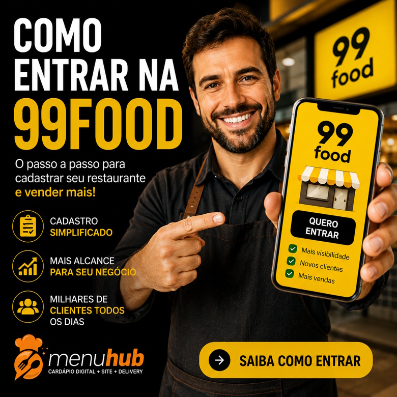 Como Entrar na 99Food