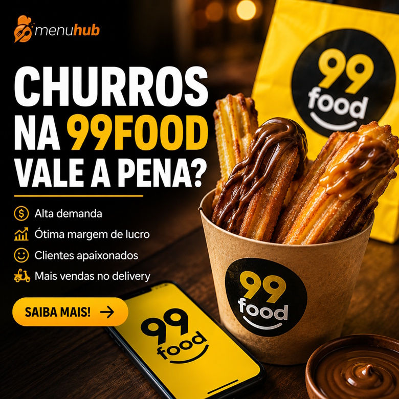 Churros na 99Food Vale a Pena?