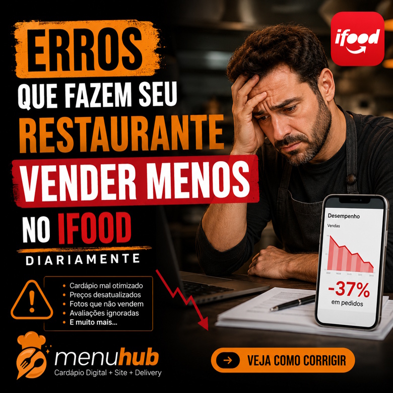 Erros que Fazem Restaurantes Venderem Menos